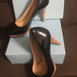 Antonio Melani black patent heels